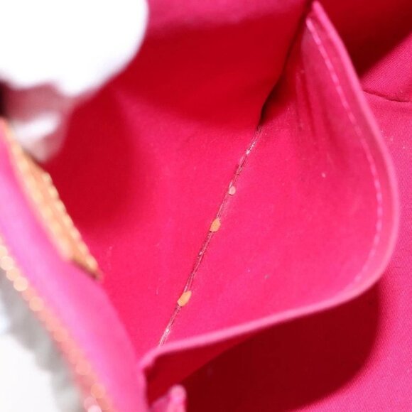 LOUIS VUITTON Monogram Vernis Bellevue PM Hand Bag Rose Pop M93669 Auth gh731 - Picture 13 of 16